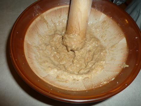 Nabe_goma miso sauce