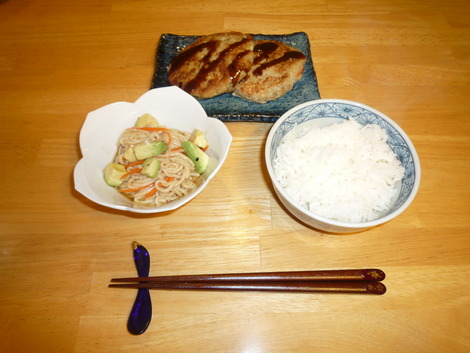 Shirataki salad_meal