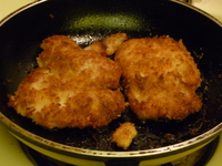Chicken katsu-golden brown