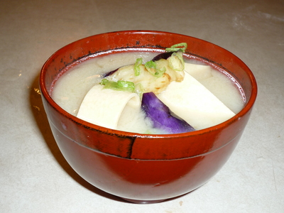 Yuba Miso soup-Served