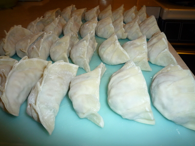 Gyoza-make them all at once