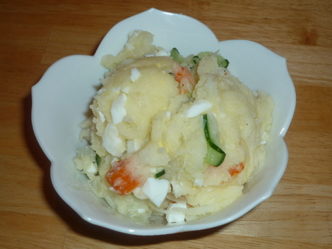 Potato salad-served