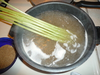 Fuki-boil with nuka
