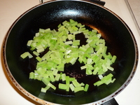 Celery-stir fry