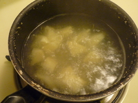Miso soup-wakame potato1