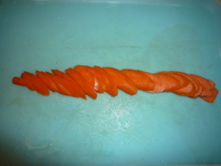 Sushi tsukemono-carrots